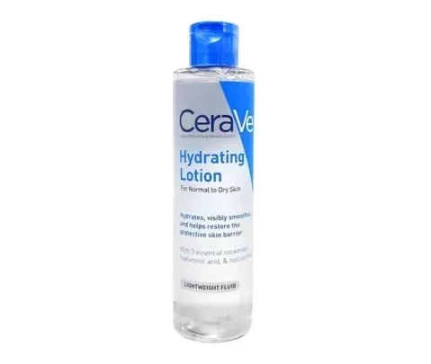 لوسیون ابرسان پوست نرمال تا خشک سراوی حجم ۲۰۰ میلی لیتر