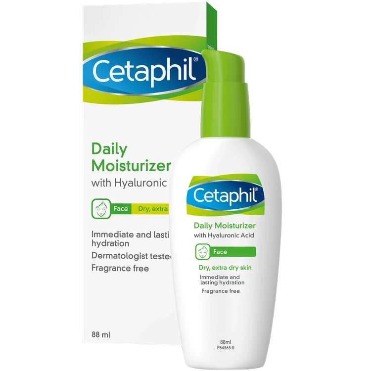 کرم مرطوب کننده روزانه صورت حاوی اسید هیالورونیک ستافیل حجم 88 میل