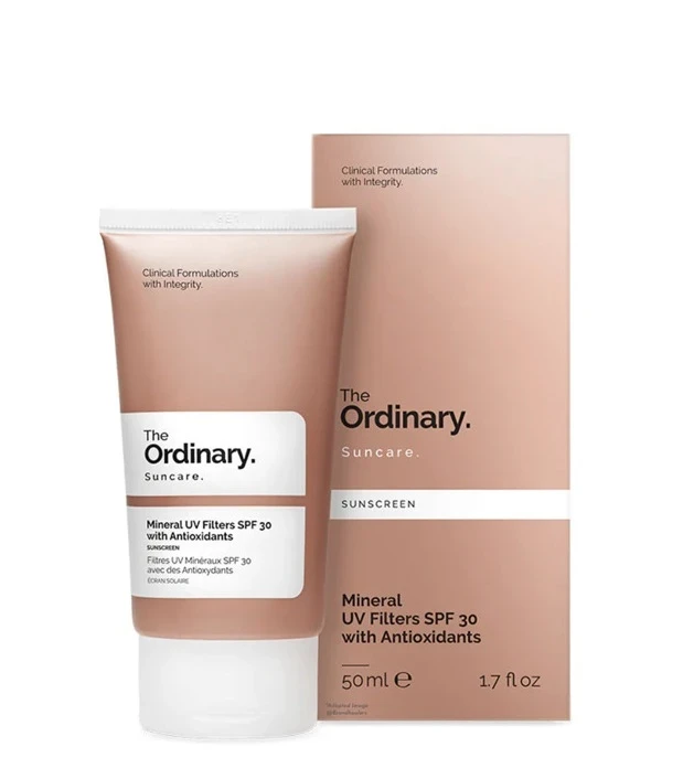 کرم‌ضد‌آفتاب‌اوردیینری مدل‌مینرال‌SPf30 حجم 50 میل