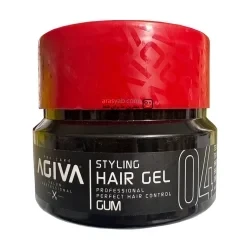 ژل مو آگیوا Agiva 04 درب قرمز مدل گام Gum حجم 700 میل