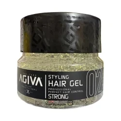 ژل موی حالت دهنده آگیوا 02 سفید مدل Strong حجم 700 میل