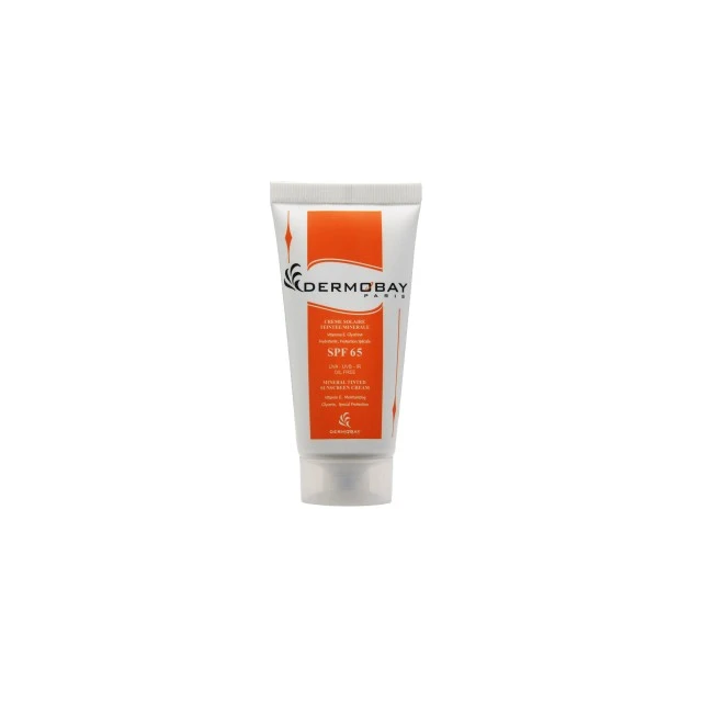 کرم ضد آفتاب مینرال فاقد چربی رنگی درموبای (SPF 65) حجم 50 میل