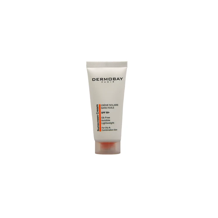 کرم ضد آفتاب پوست چرب و جوش دار بی رنگ درموبای (SPF50) حجم 40 میل
