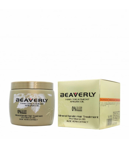 ماسک مو کراتینه بیورلی Argan Oil حجم 500 میل