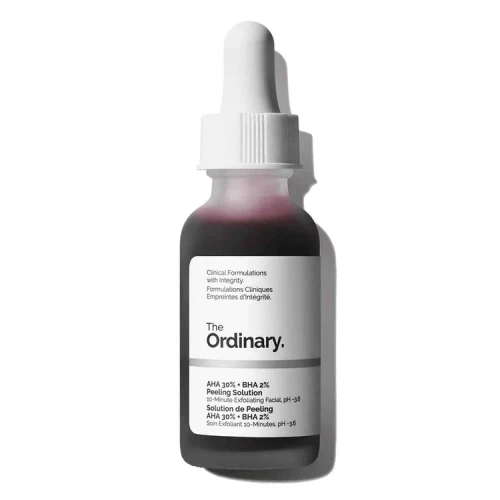 سرم پیلینگ اوردییننری، لایه بردار قوی (30mL)  AHA 30% + BHA 2% Peeling Solution