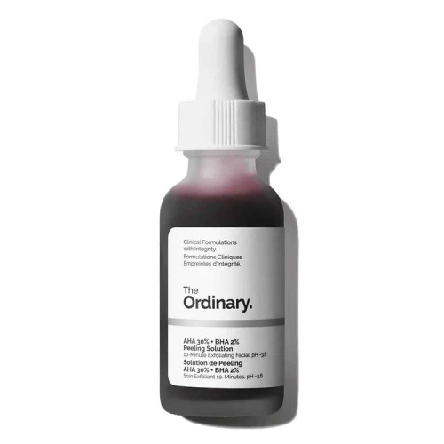سرم پیلینگ اوردییننری، لایه بردار قوی (30mL) AHA 30% + BHA 2% Peeling Solution