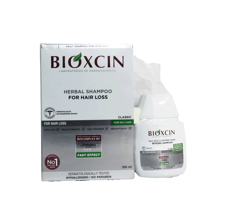 شامپو ضد ریزش بییوککسین برای موهای چرب حجم 400 میل